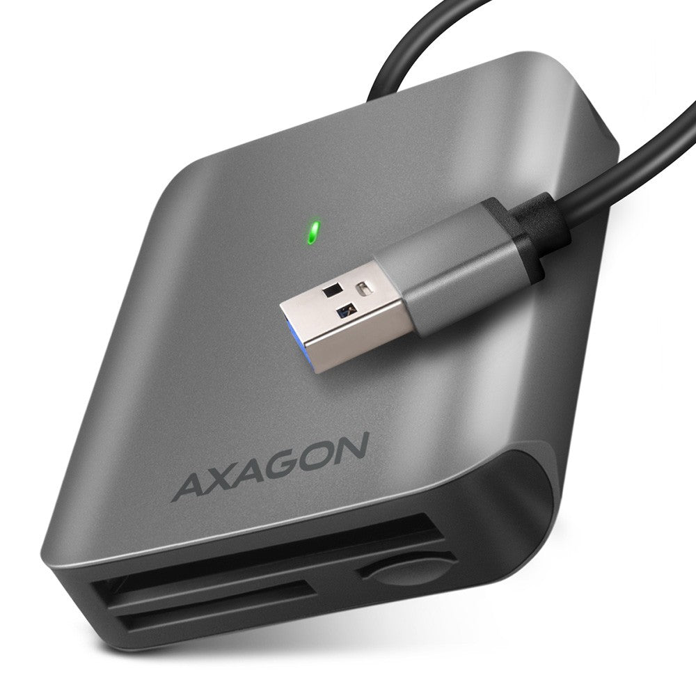 Cititor de carduri extern CRE-S3 USB-A 3.2 GEN 1, 3 sloturi sau SD/microSD/CF, Compatibil cu UHS-II