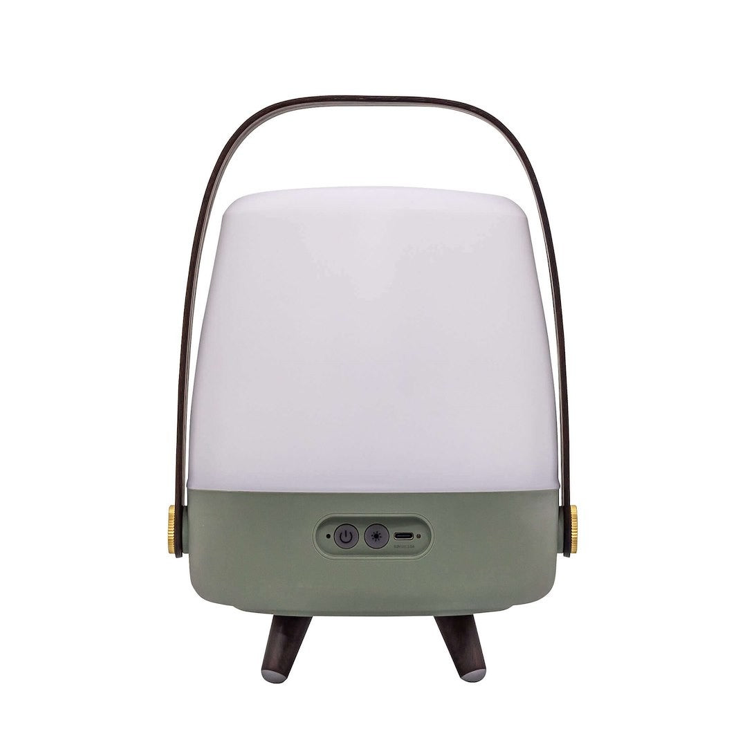 Lampă portabilă Lite-Up Play Mini cu difuzor, verde