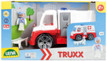 Ambulanță Truxx cu accesorii într-o cutie