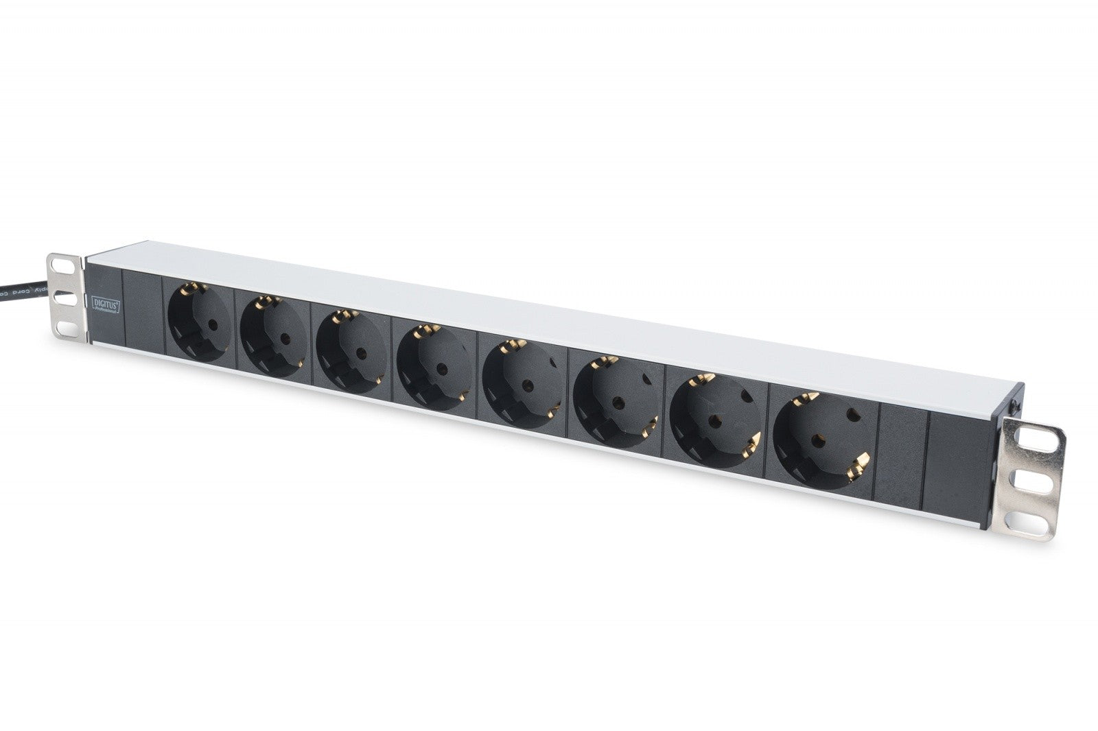 Prelungitor rack PDU 19" 8xSchuko, 2m 1xSchuko, 16A, aluminiu