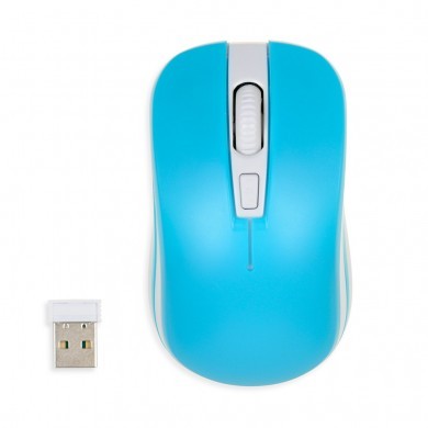 Mouse optic wireless Loriini Pro, albastru