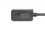 Cablu prelungitor USB 3.0 SuperSpeed ​​tip USB A/USB A M/F activ, negru 5m