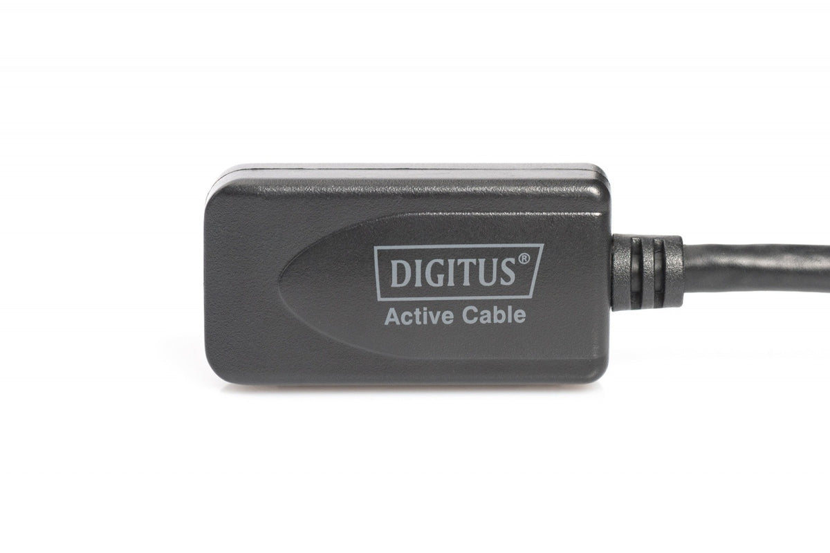 Cablu prelungitor USB 3.0 SuperSpeed ​​tip USB A/USB A M/F activ, negru 5m