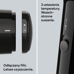 Uscător de păr cu difuzor 1800W HD150E