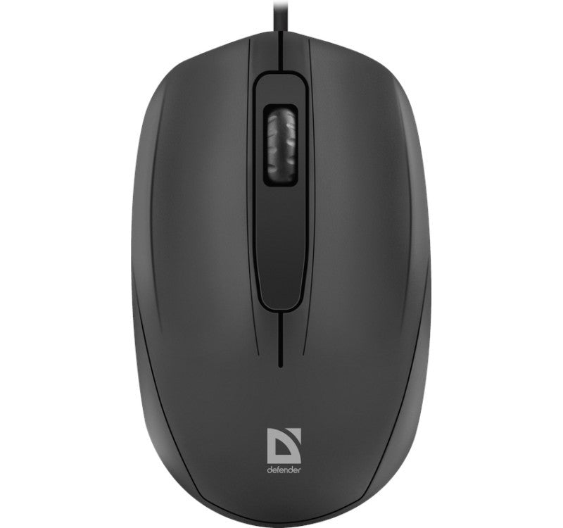 Mouse optic cu fir Alpha MB-507, 1000 DPI, 3P, negru