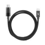 Cablu USB C - USB C 1m cu indicator LED pentru puterea de încărcare (100W)