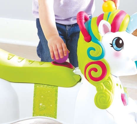 Cărucior de împingere 3 în 1 - Unicorn