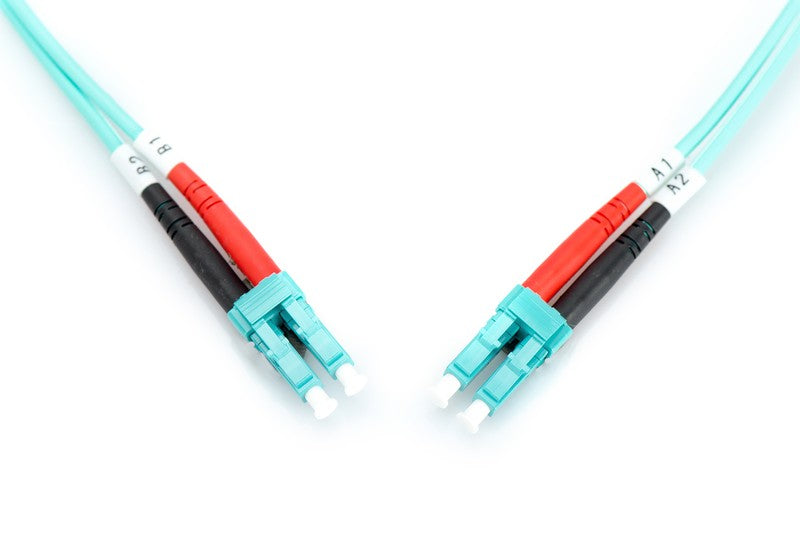 Cablu de fibră optică LC-LC MM 50/125 OM3 duplex LSOH 5m