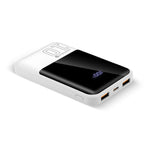 Baterie externă 10000 mAh 2X USB 1X USB-C 22.5W QC4.0 cu afișaj LED