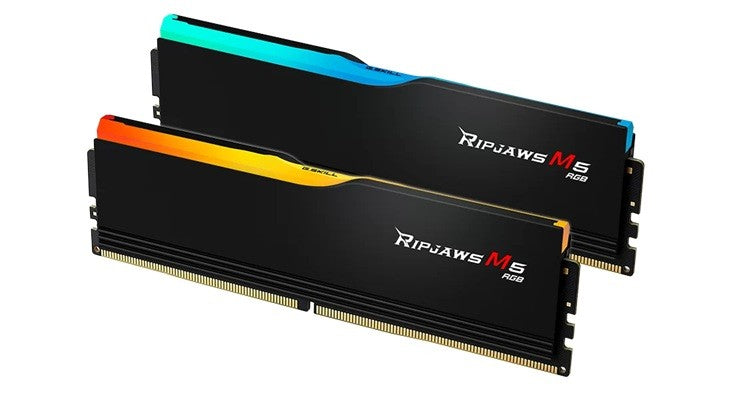 Memorie PC DDR5 32GB (2x16GB) Ripjaws M5 RGB 6000MHz CL36-36 Negru