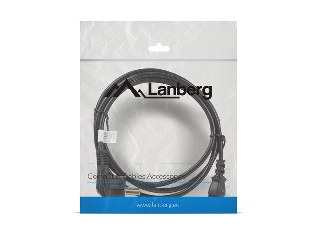 Cablu de alimentare CEE 7/7 - IEC 320 C13 VDE 1,8 m negru