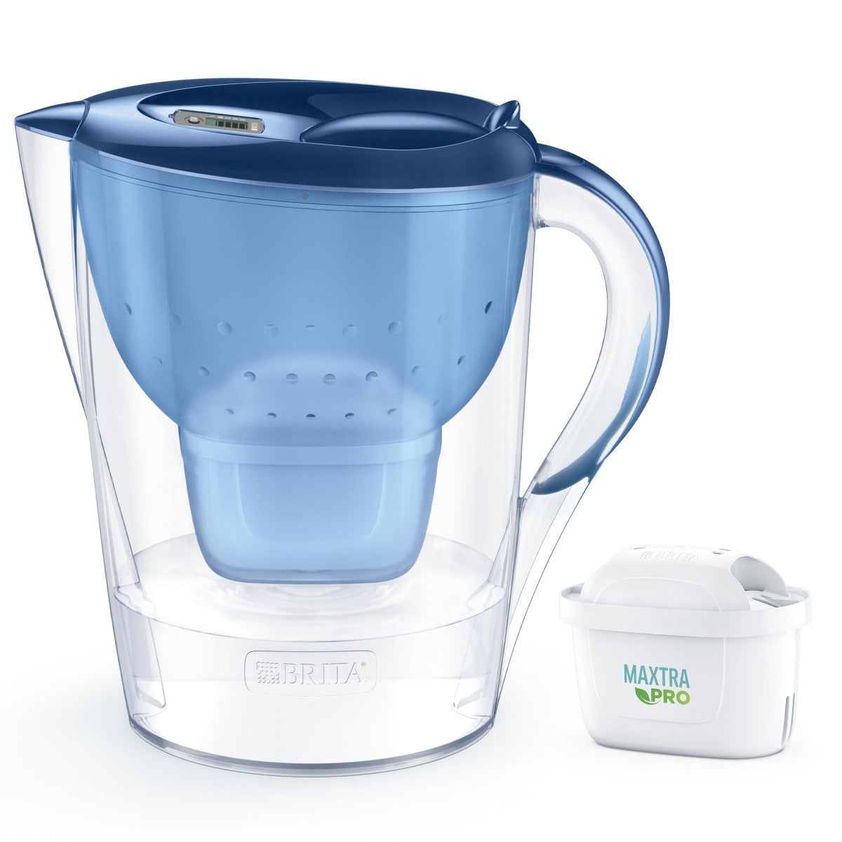 Cană filtrantă Marella XL Maxtra PRO Pure Performance 3,5 l, albastră