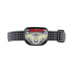 Lanternă frontală VISION FOCUS, 400 lumeni, autonomie a bateriei de 35 de ore