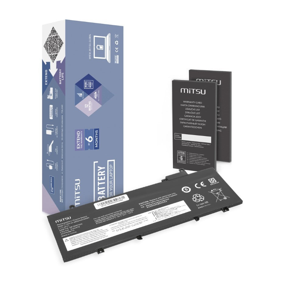 Baterie Lenovo ThinkPad T480S L17L3P71 01AV478