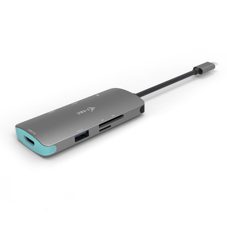 Stație de andocare USB-C Metal Nano, 1x HDMI, 4K Ultra HD, 3840 x 2016 la 30Hz, 1x cititor SD, 1x cititor micro SD, 3x USB 3.0, 1x mufă de alimentare USB-C