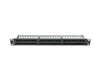 Patch Panel 48 Porturi 1U Cat.6 Negru