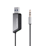 Adaptor transmițător AUX cu Bluetooth 5.3, funcție hands-free, TR-16