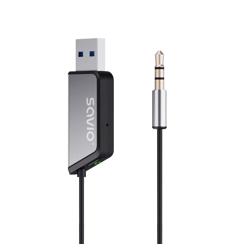 Adaptor transmițător AUX cu Bluetooth 5.3, funcție hands-free, TR-16