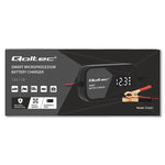 Încărcător inteligent cu microprocesor 12V | 2A | Redresor cu funcție de regenerare a celulelor pentru baterii AGM cu gel | LCD
