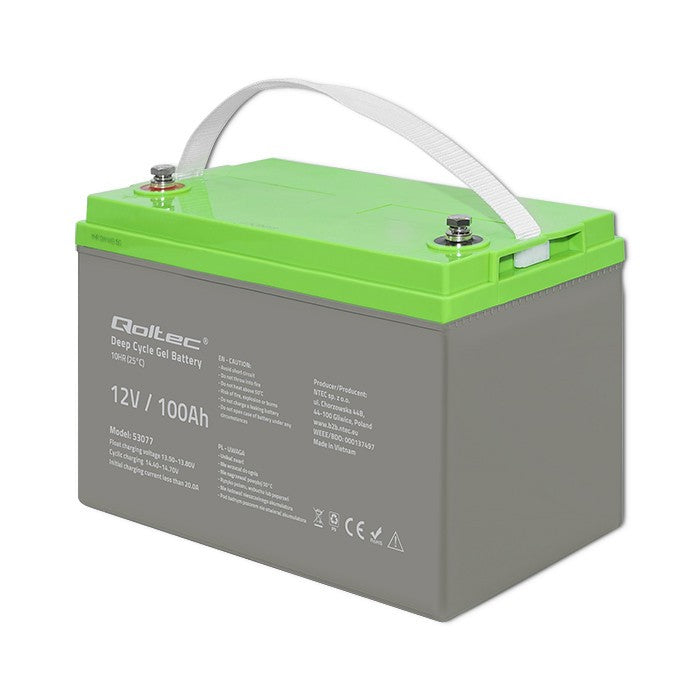 Baterie cu gel cu ciclu profund | 12V | 100Ah