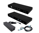 Stație de andocare universală cu alimentare prin cablu și ecran dual 4K de 85 W + încărcător i-tec USB-C de 100 W