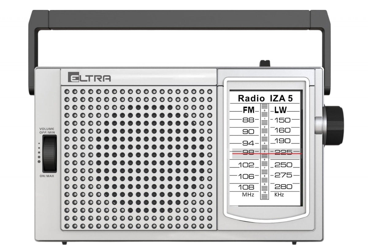 Radio IZA-5 argintiu