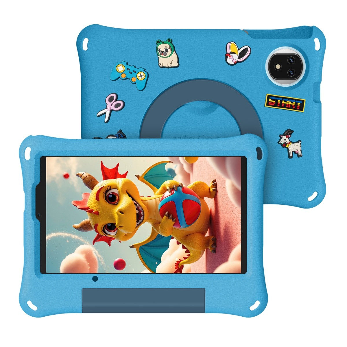 Tabletă Tab A9 Pro Kids 4G 8" 4/128GB cu husă pentru copii, albastră