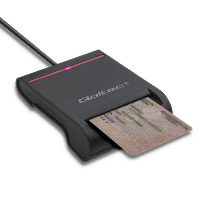 Cititor de carduri de identificare cu cip inteligent | USB 2.0 | Plug&play
