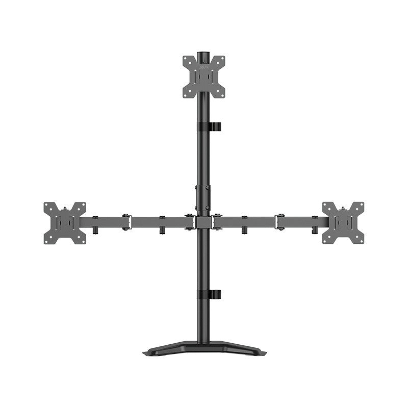 Suport pentru 3 monitoare, 17-32 inci, max. 10 kg per cadru