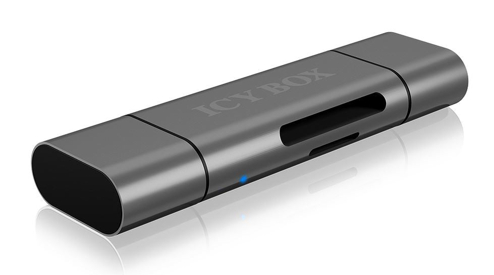 Cititor de carduri IB-CR200-C USB 2.0 Tip-C, TIP_A