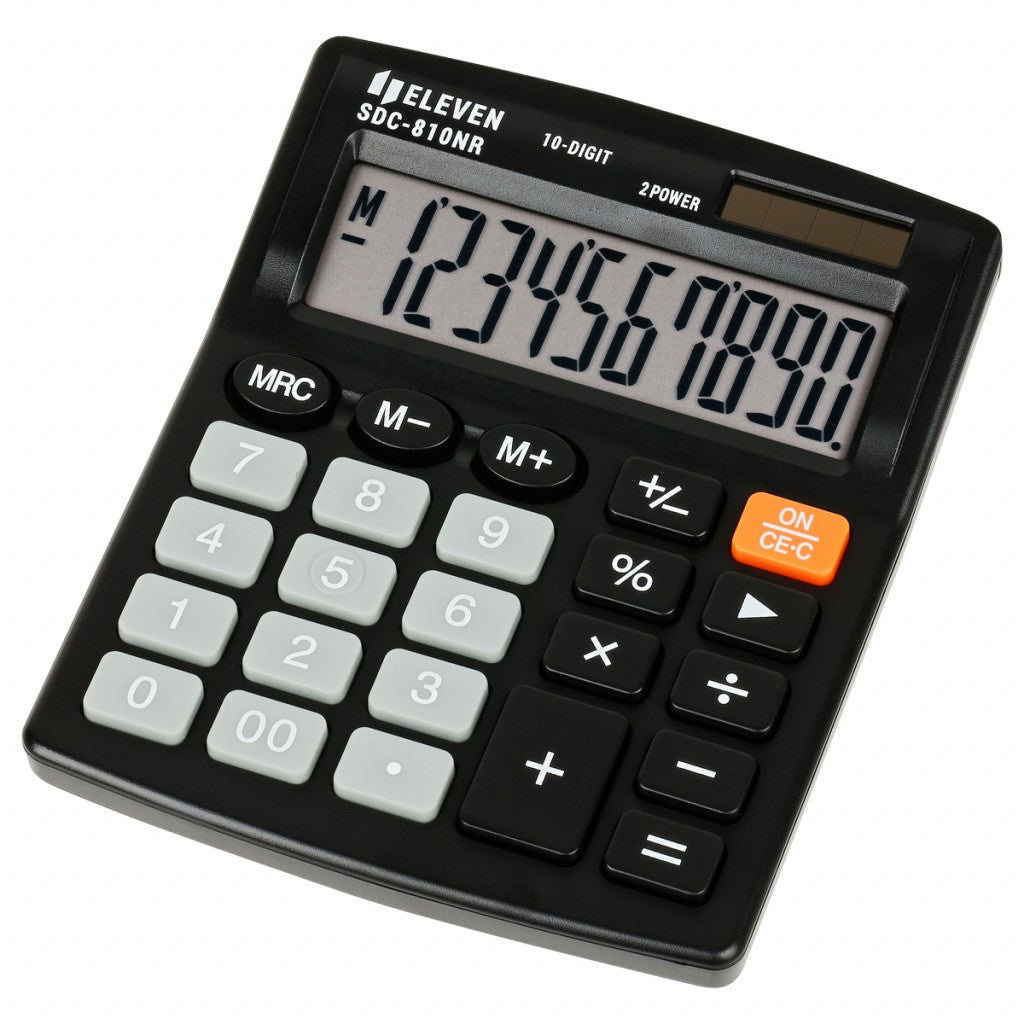 Calculator de birou negru SDC810NR