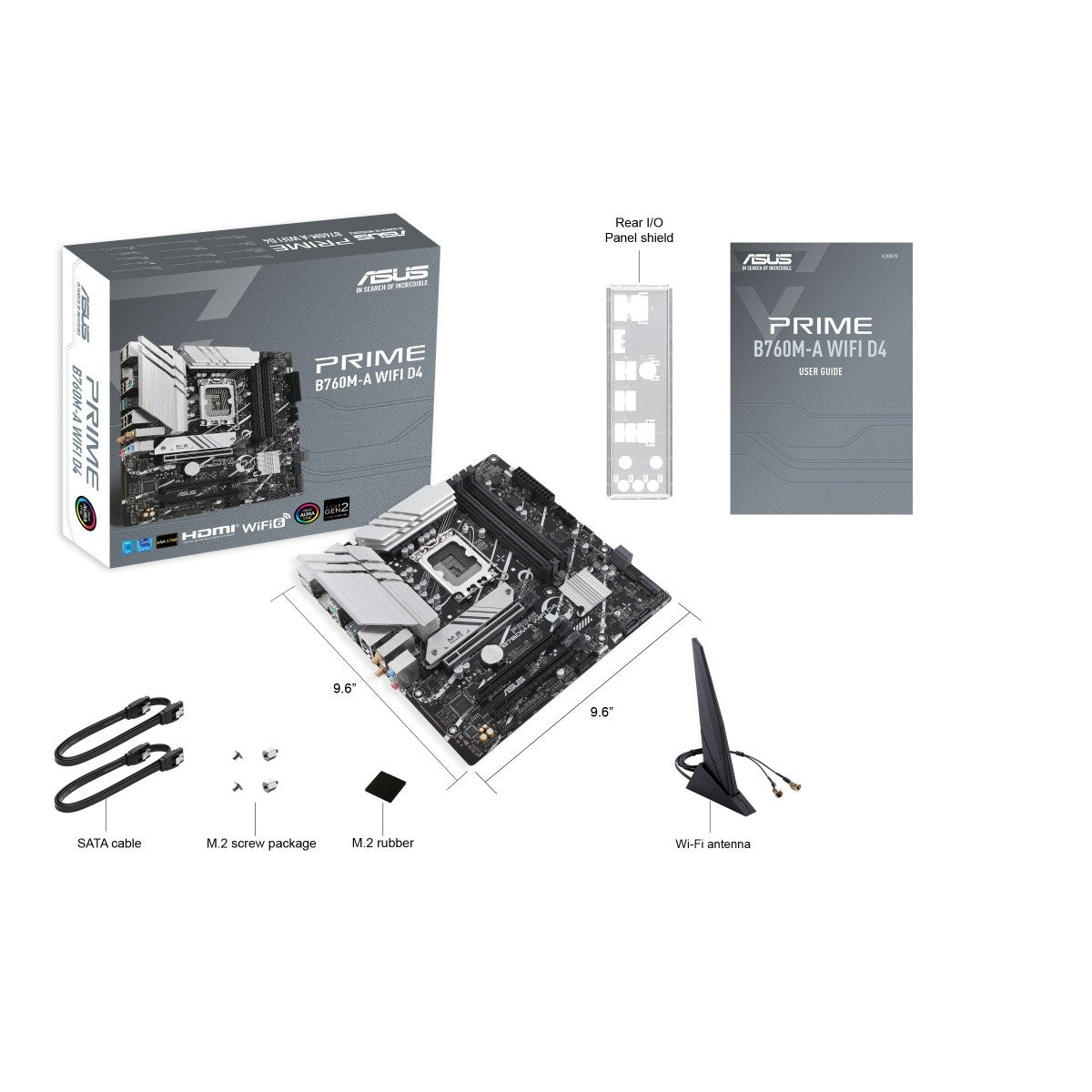 Placă de bază Prime B760M-A WIFI D4 s1700 4DDR4 HDMI mATX