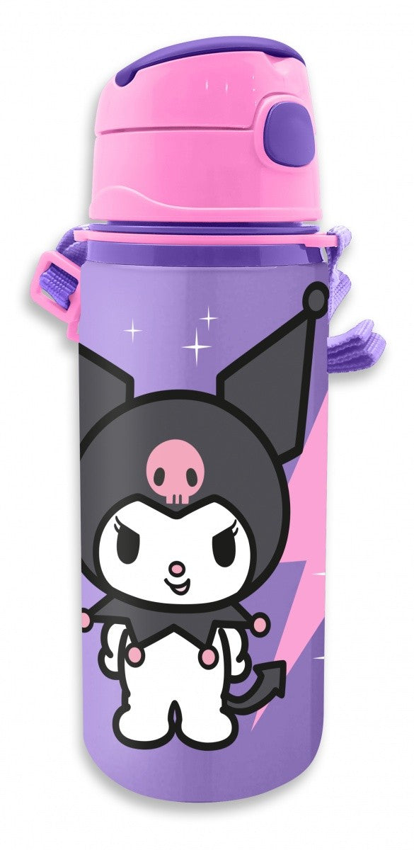 Sticlă de aluminiu Kuromi 600ml