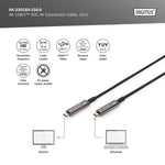 Cablu de conectare hibrid AOC USB 3.1 Tip-C/USB Tip-C 4K 60Hz 15m