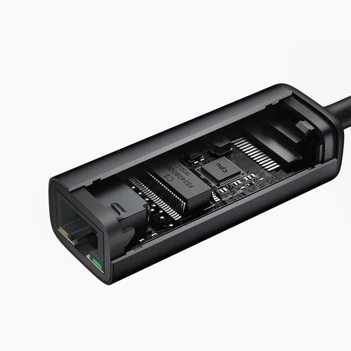 Adaptor de rețea Gigabit USB-C din aluminiu CB-A30 10/100/1000 Mbps RJ45 | 1 Gbps | USB 3.0 Tip C | LED-uri