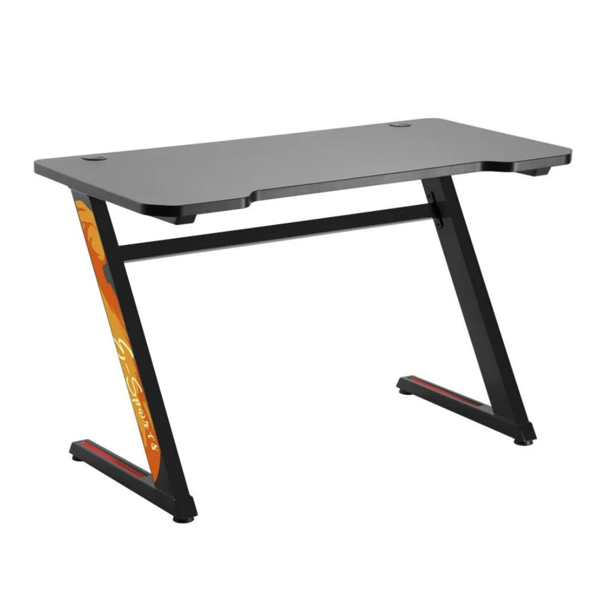 Birou de gaming negru 50kg Max NANORS RS120