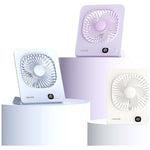Ventilator de birou magnetic violet
