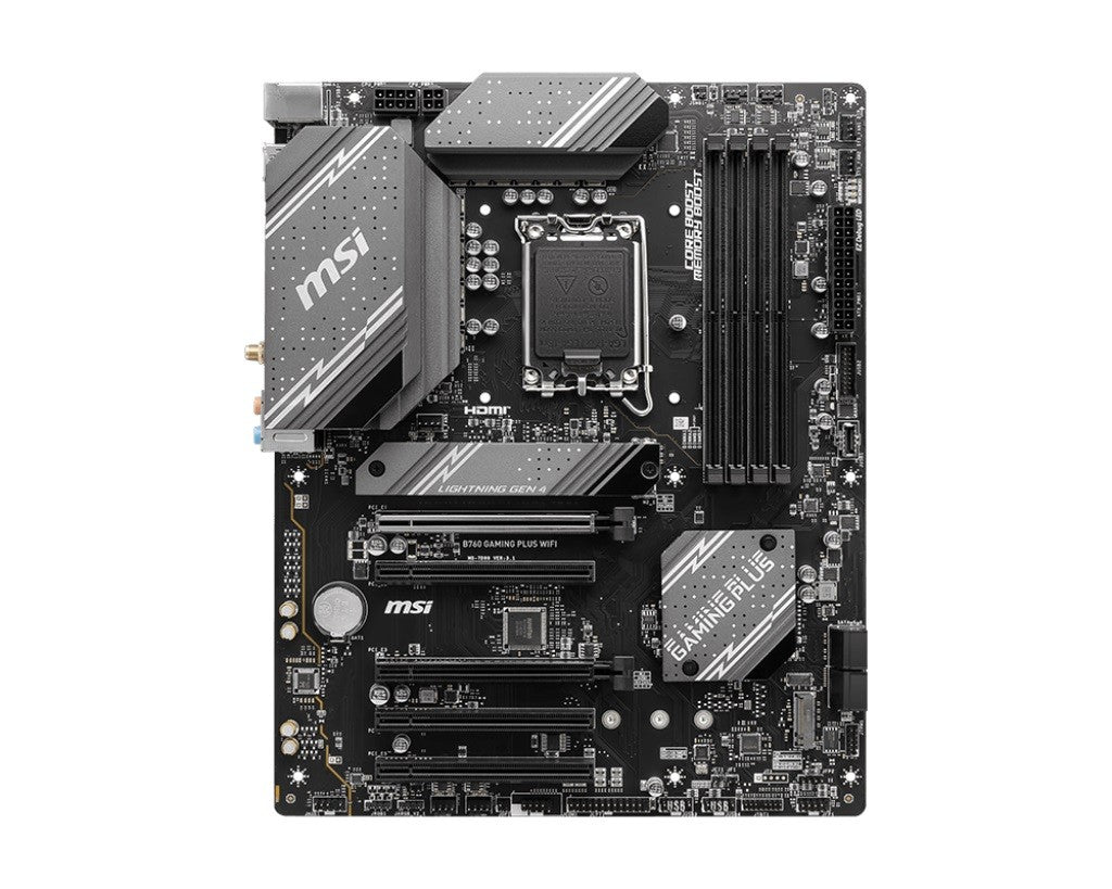 Placă de bază B760 GAMING PLUS WIFI s1700 4DDR5 DP/HDMI ATX