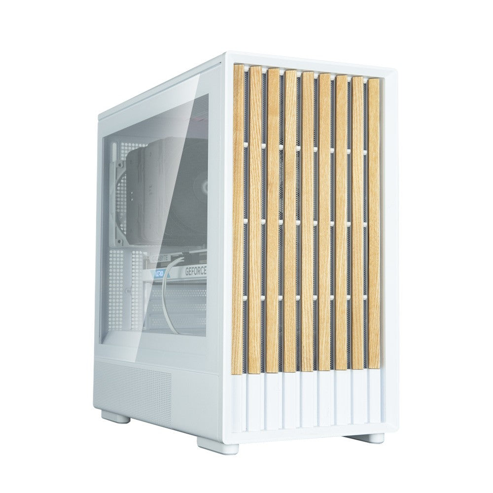 Carcasă mini tower P10 NAMU mATX albă