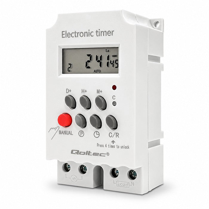 Temporizator electronic pentru șină DIN PC0629
