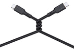 Cablu CB-KCC101 USB-C - USB-C 1m 100W PD 5A 20V kevlar + cablu nailon