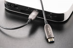 Cablu de conectare hibrid HDMI AOC | HDMI-A mascul-mascul | HDMI 2.1 | UHD-2 8K@60Hz | 48Gbps | HDR, eARC, HDCP 2.2, CEC | 10m
