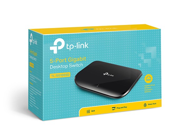 Switch desktop Gigabit cu 5 porturi TL-SG1005D