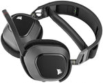 Căști wireless HS80 RGB Carbon