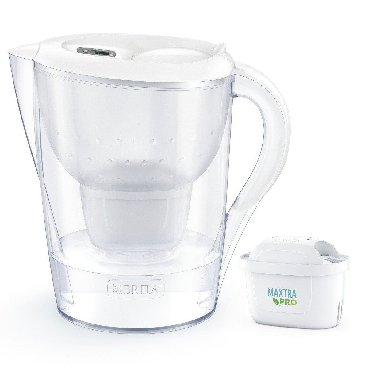 Cană filtrantă Marella XL Maxtra PRO Pure Performance 3,5 l, albă