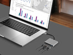 Adaptor A-1 USB-C HDMI 4k, USB 3.0, sursă de alimentare 100W