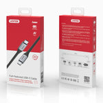 Cablu USB-C - USB-C PD 100W, 5Gbps, 4K60Hz, 2m, M/M; C14091ABK
