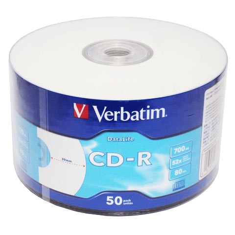 CD-R 52x 700MB 50P SP Protecție suplimentară imprimabilă 43794