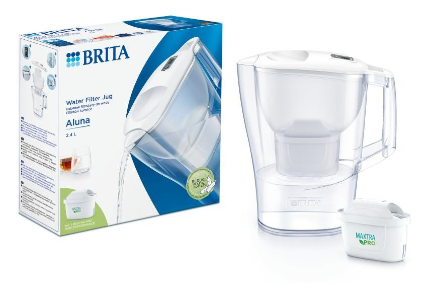 Cană filtrantă Aluna 2,4l + 1 cartuș PRO Pure Performance