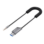 Adaptor transmițător AUX cu Bluetooth 5.3, funcție hands-free, TR-16